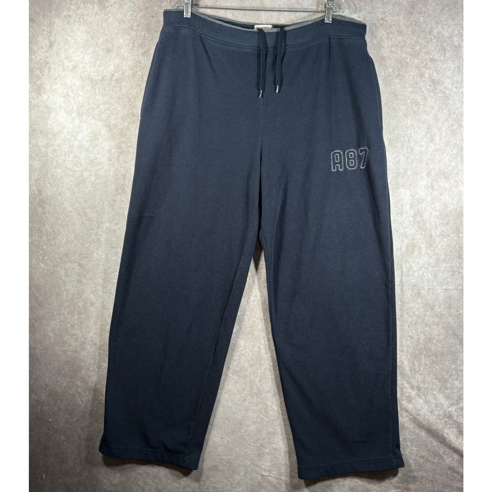 Vintage Y2K Aeropostale Sweatpants Mens Size XL Blue Fleece Athleisure Casual